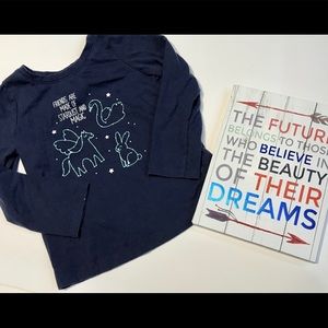 Long Sleeve Cat and Jack shirt